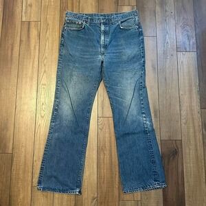 Vintage Rare 70s‎ Levi's 517 Boot Cut Jeans Men's Size 40 x 34 Cowboy Western
